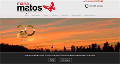 Desktop Screenshot of mariamatos.com